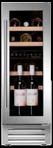 Двухзонный винный холодильник