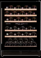 Двухзонный винный холодильник